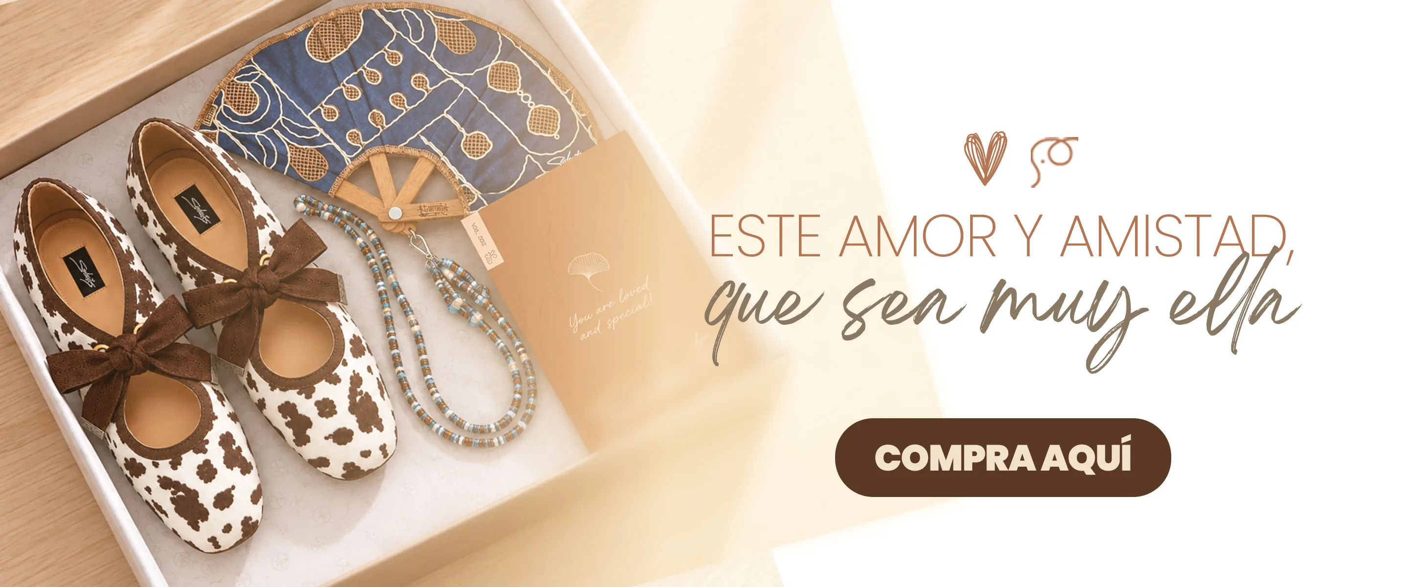 Este Amor y Amistad, que sea muy ella. Compra aquí.